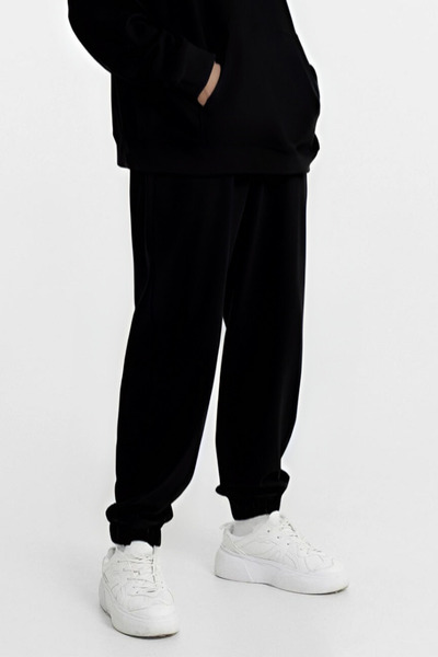 YAKAMEL Γυναικείο βασικό μοντέλο, χωρίς στάμπα, καθημερινό παντελόνι φόρμας