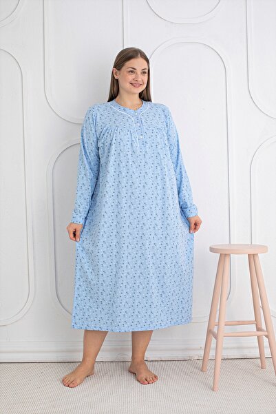 SEBOTEKS 100% βαμβακερό εποχιακό ύφασμα μακρυμάνικο μεγάλο μέγεθος Mother Nig...