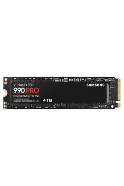 Samsung 990 Pro 4Tb Nvme Gen4 Ssd - 7450/6900 Model (Mz-V9P4T0Bw)