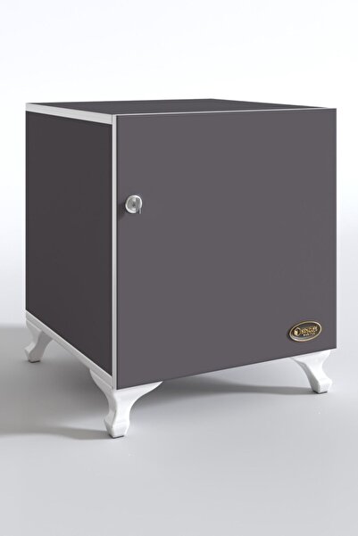 Kenzlife Kilitli Dolap Rana39 Gri 47*39*39 Banyo Dolabı Hazır Mutfak Ofis Kiler Kitaplık Evrak Ayaklı