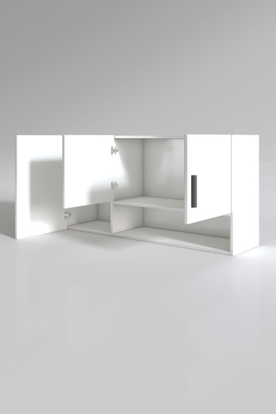 Kenzlife Hazır Mutfak Mirandus22 Byz 060*120*22 Mutfak Banyo Dolabı Kapaklı Raflı