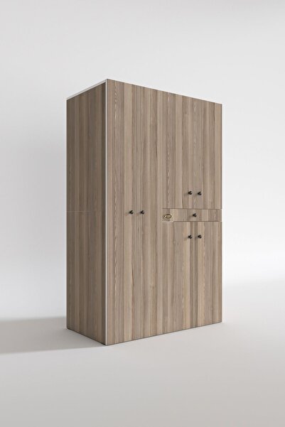 Kenzlife Çamaşır-Kurutma Makinesi Dolabı Şahrur Sol Crd 187*120*60 Çekmeceli Banyo