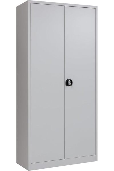 Furni24 Metal Dosya Dolabı, Tam Montajlı, 195x92x42cm, Kilitlenebilir Dolap, ...