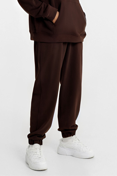 YAKAMEL Γυναικείο βασικό μοντέλο, χωρίς στάμπα, καθημερινό παντελόνι φόρμας