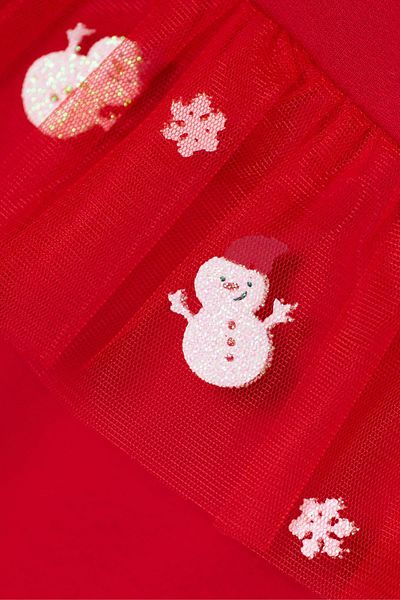 Trend Baby Kids Red Penguins Design Jumpsuit for Baby Girl - 3-12 Months