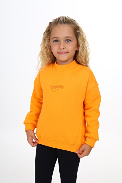 Toontoy Girl's Embroidered Sweatshirt