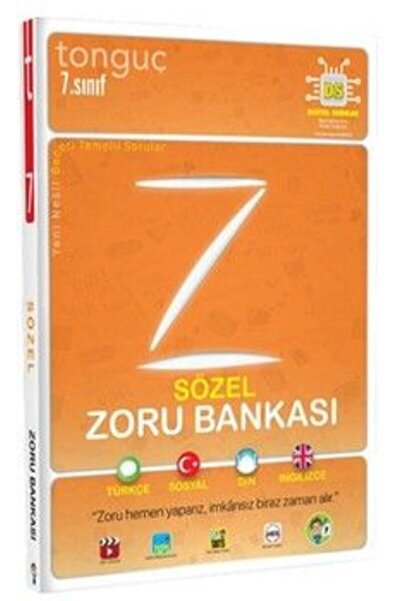 Tonguç Yayınları Tonguç 7. Sınıf Sözel Zoru Bankası