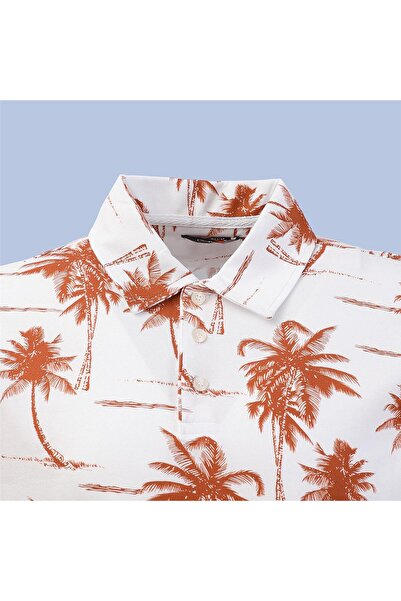 Dio Rise Ανδρικό μπλουζάκι με κοντομάνικο γιακά πόλο - PLD-464 - Πλακάκι