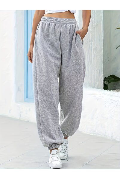 MODAVİBE ModaVibe Φούτερ Τζόγκερ με κανονική μέση γραμμή - Ύφασμα με 2 κλωστέ...