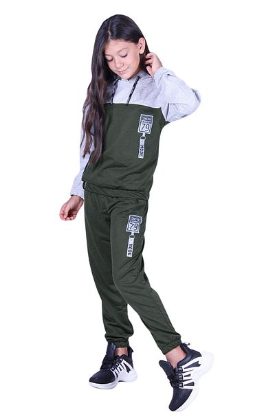 YA KO KİDS Ya-ko Kids Snow Fashions Σετ φόρμας για κορίτσια με στάμπα