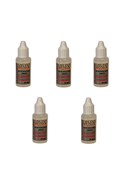 LOXEND Japon Yapıştırıcı Sökücü Jel 20 Ml (ca Debonder) 5 ADET