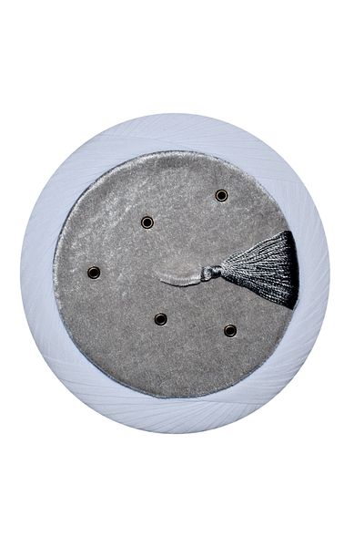 şahinbak Gray Imam Yellow - Skullcap, Cube, Yellow, Fes (S061)