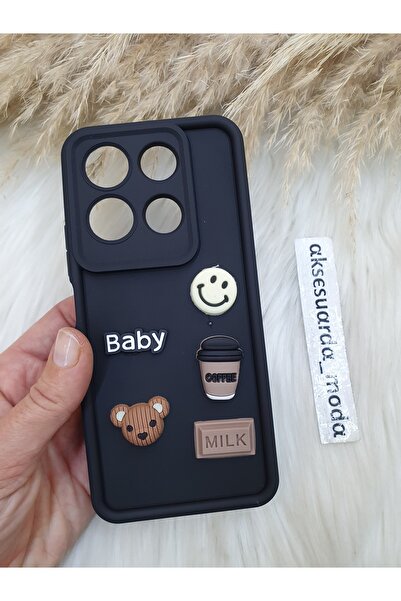 Aksesuarda Moda INFINIX NOTE 30 UYUMLU FİGÜRLÜ SİLİKON KILIF