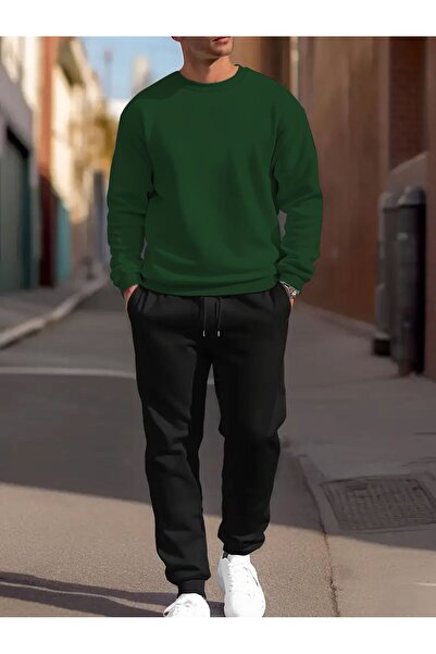 MODAVİBE Σετ αθλητικής φόρμας ModaVibe Jogger - Ύφασμα με 2 κλωστές, casual κ...