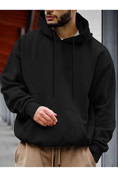 MODAVİBE Φούτερ ModaVibe Hooded - Τσέπη καγκουρό, Oversized Design