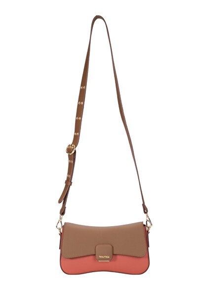 Nautica Γυναικεία Τσάντα ώμου Κρεματίτο-Α.Καφέ Cn6506t