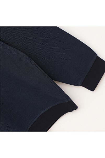 Dio Rise Erkek Uzun Kol İnce Sweatshirt - CZT-130 - Mavi - Lacivert