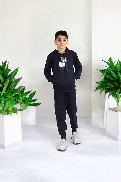 Merry Store Σετ παιδικές φόρμες Unisex με εποχιακή στάμπα