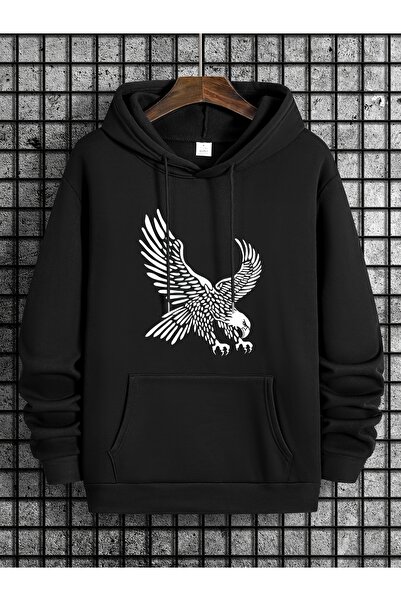 MODAVİBE Φούτερ ModaVibe Hooded - Τσέπη καγκουρό, Oversized Design