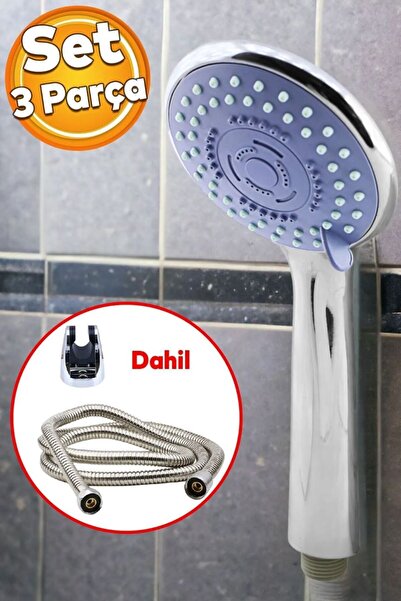 LONDONstore Duş Başlığı Tek Fonksiyonlu 3'lü Set