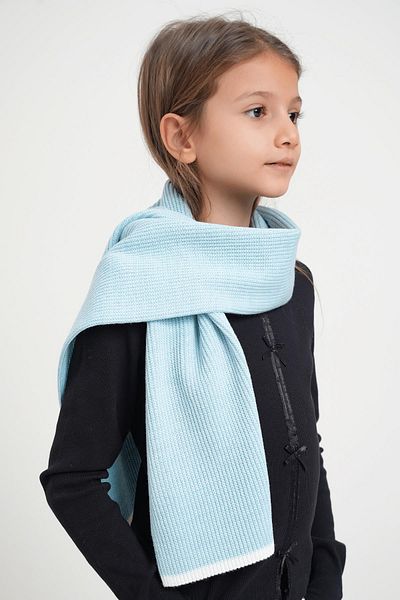 CHUBA Eșarfă tricotată pentru copii Blue Thessaloniki - CHKIDS108