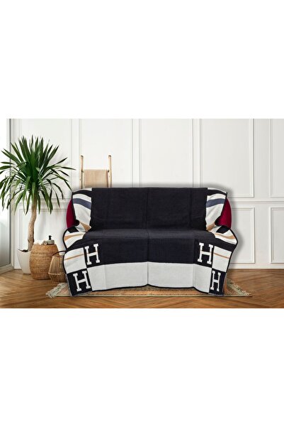 naranja home H desen çizgili özel yün battaniye