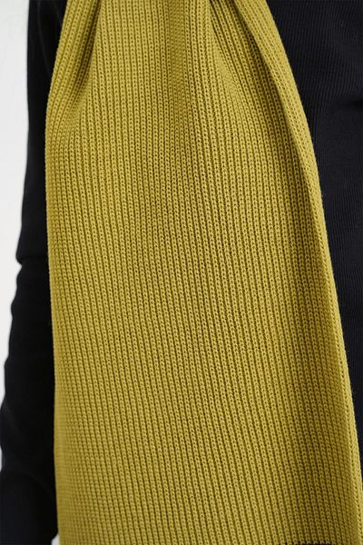CHUBA Olive Color Children's Knitwear Scarf - Thessaloniki Knit Chkids108