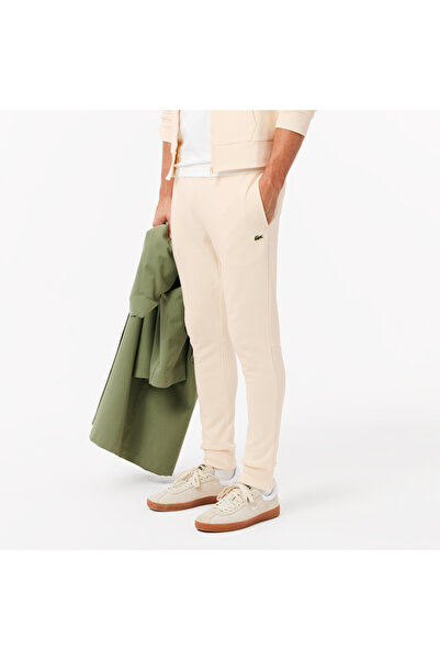 Lacoste Erkek Slim Fit Krem Eşofman Altı