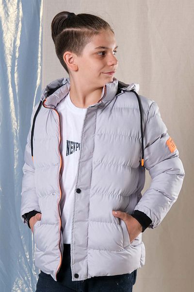 Zaziko Kids Boy's Hooded Fleece Inflatable Coat 2057-Z