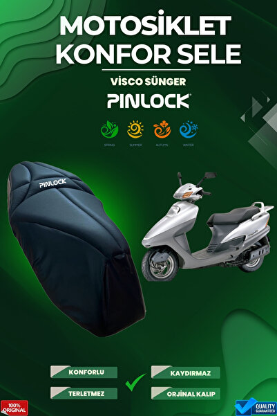 pinlock Husa scaunului confortabil compatibil cu Honda Fizy cu burete