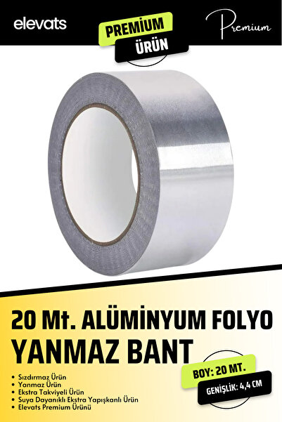 Elevats Premium Alüminyum Yanmaz Su Sızdırmaz Yüksek Güçlü Bant