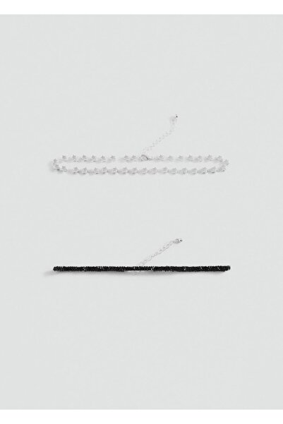 MANGO Kids Set de 2 colier choker