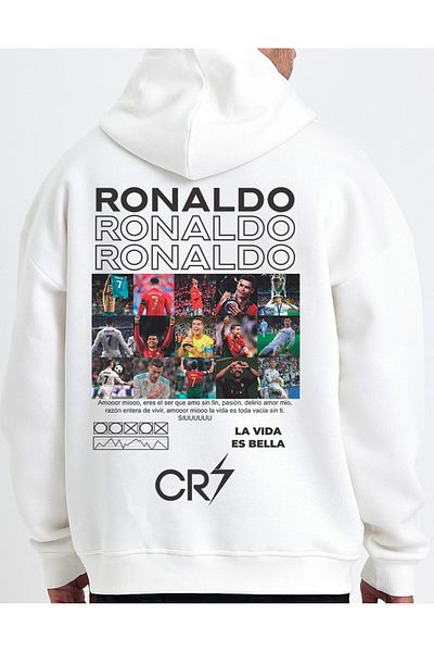 Uniquetex VEK RONALDO Суитшърт с качулка Oversize