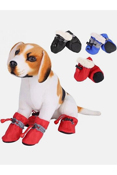Genel Markalar "6 Farklı Renk Seçeneği" Ile Yumuşak Kumaş Kaydırmaz Tabanlı Suya Dayanıklı Köpek Ayakkabısı