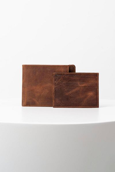 BAYDERİ Genuine Leather Men's Wallet with Extra Card Holder