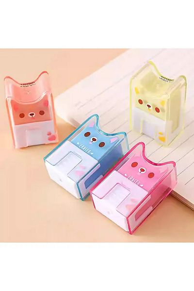 NaSaDAN Cute Animal Καπάκι 3D Γόμα 1 Τεμάχιο
