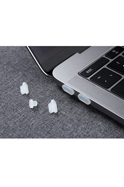 Mcstorey MacBook Air-Pro All Models Anti-Dust Stopper Protection Set Type-C Compatible with Phone Tablet Headset