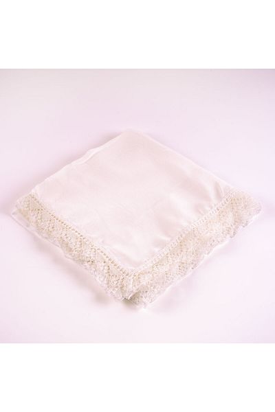 nurfemina Needlework Like Handcrafted Mevlüt & Prayer Cover – Dowry Headscarf Shawl |   Special Day and Gift”