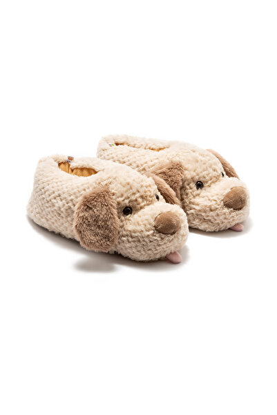Twigy Sesame Women's Animal Slippers Beige 36/41