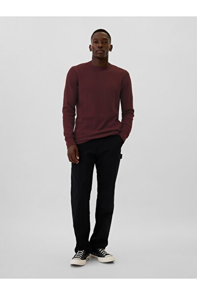 GAP ErkekWaffle-Knit Crewneck T-Shirt