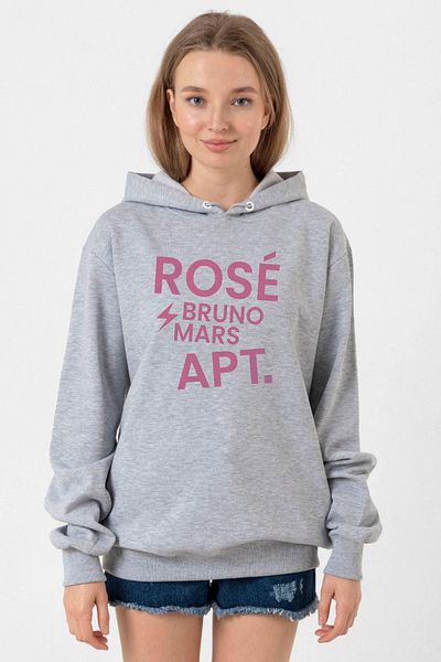 Tshirthane Blackpink Rose Bruno Mars Apt - Grimelange Women's Hooded Sweatshirt