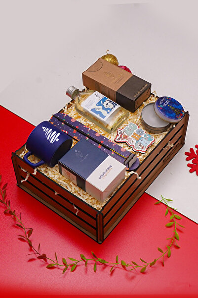 TrendHediye Yılbaşı, Yeni Yıl Hediye Seti Fincan, Bitki Çayı, Tütsü, Kolonya,...