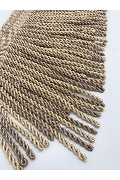 KATMERTEKS Bouillon Fringe 10 Meters Mink-Cappuccino Color