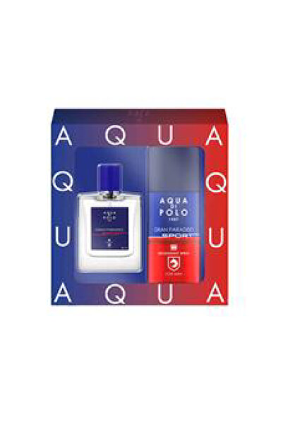 Aqua Di Polo Erkek Edt 50 Ml +deodorant 150 Ml Erkek Parfüm Seti.