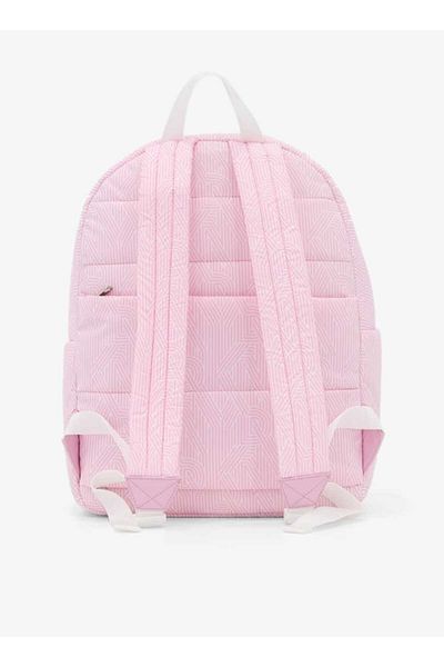 Dkny Printed Backpack with Zip Closure and Adjustable Straps
