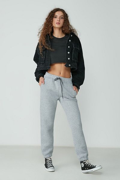 C&City Basic Jogger Sweatpants 902 Grey