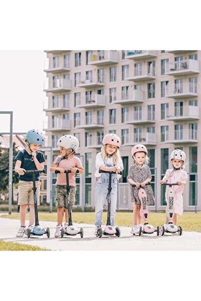 SCOOT AND RIDE Highwaykick 3 LED Tekerlekli Çocuk Scooter Pembe 170301-96346
