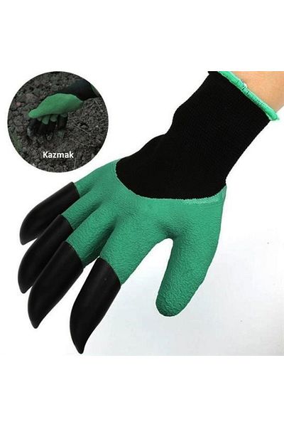 Kuzgun Online Shop Buffer® Protected Gardening Gloves for Soil Digging Planting Hoeing