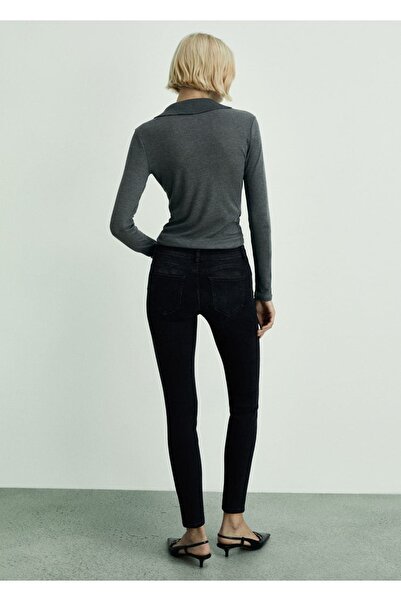 MANGO Woman Skinny push-up jean