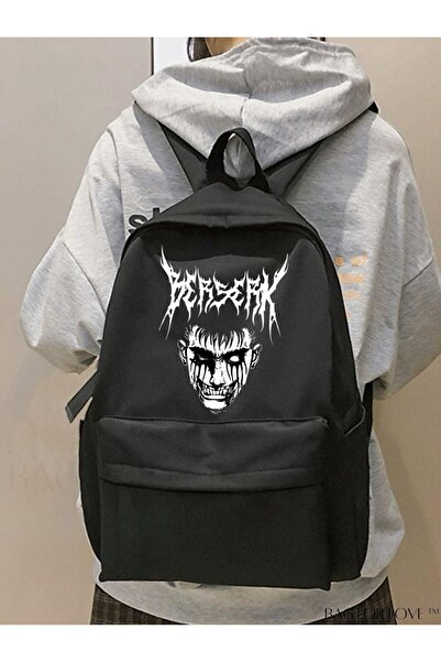 weywot Раница с отделение за бутилка с вода с принт от аниме Berserk